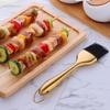Stainless Steel Silicone Oil Brush, Kitchen Electric Griddle, Pancake Baking, Barbecue Brush, Small Oil Brush