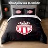Monaco FC Design Bed Bedding Set 1 Duvet Cover + 2 Pillowcases Soft Breathable Household Bed Linens