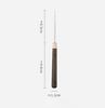 Wooden Handle Leather Awl Tool Sharp Punch Needle for Stitching Shoe Repair Belt Making Professional Leatherworking Hole Puncher