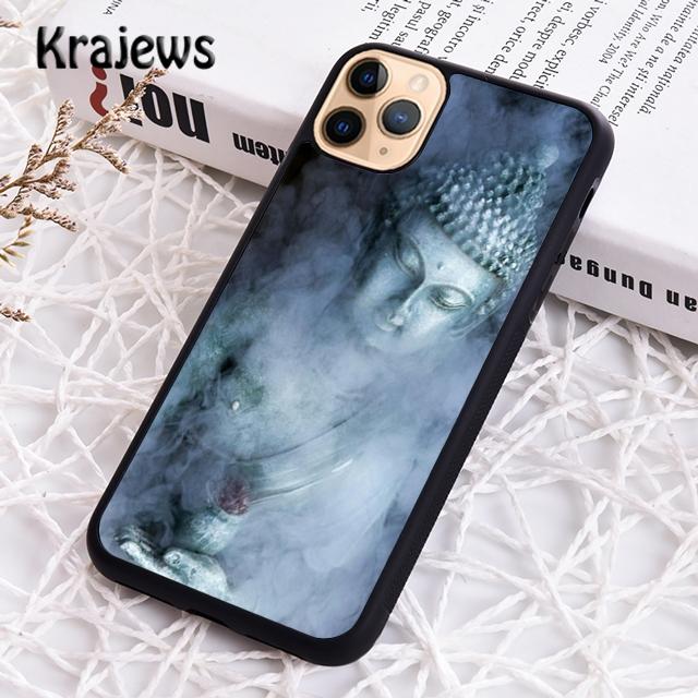 Krajews Gautama Buddha Soft Phone Case Cover For iPhone 17 Air 16 15 14 plus 11 12 13 pro max coque Shell Fundas