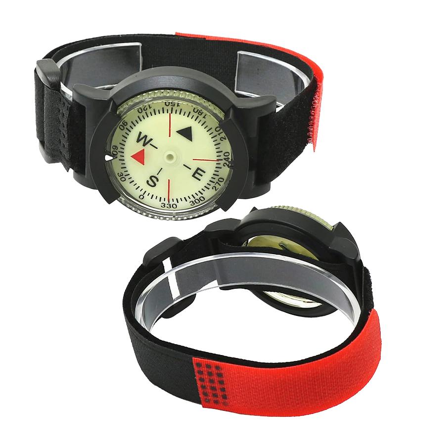 Orologio Bussola Professionale da Immersione - Impermeabile ad Alta Precisione con Luce Notturna, per Scuba Diving, Campeggio, Escursionismo e Avventure all'Aperto