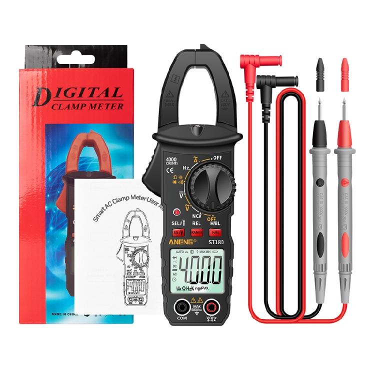 AC/DC Digital Clamp Meter T-RMS 6000 Counts, Multimeter Voltage Tester Auto-rang