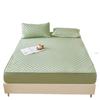 Class A Waterproof Quilted Mattress Protector - Dustproof, Skin-Friendly, Single/Double Bed Cover.