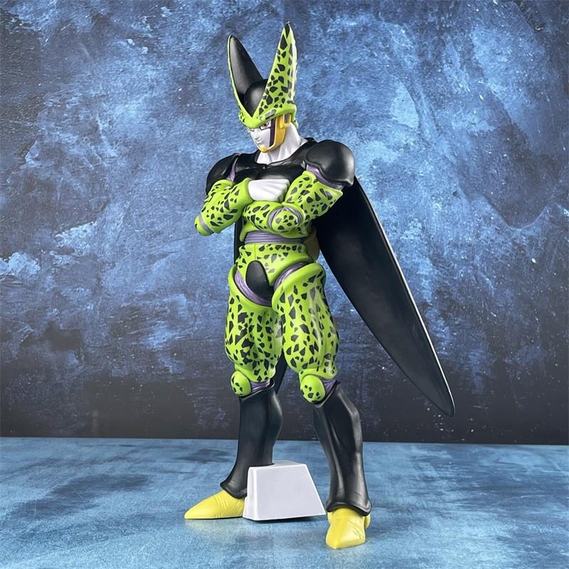 Dragon Ball Z Cell Anime Figure Toy Ultimate Shape DBZ Super Saiyan Action Figures 30CM PVC Figurine Model Dolls Gifts Kids