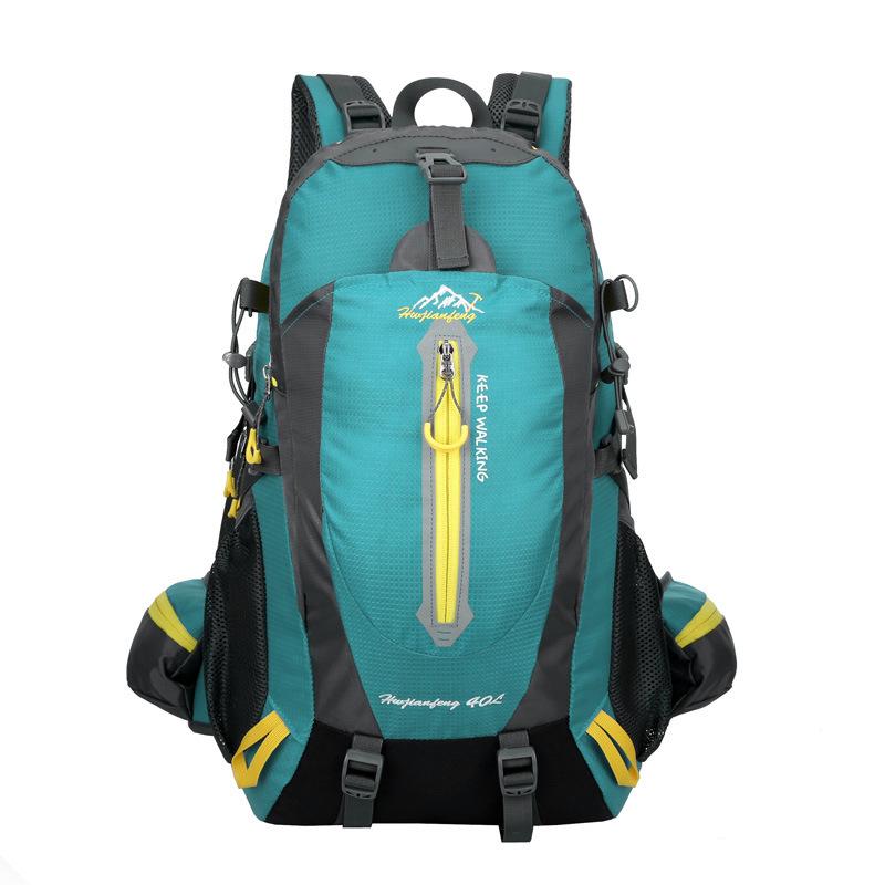 Unisex 40L Water-Repellent Hiking Backpack for Travel and Mountaineering