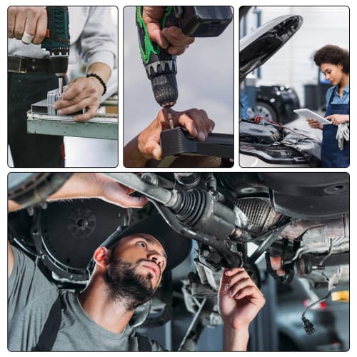 500pcs M3 M4 M5 Hex Socket Flat Head Bolt Set, Hex Socket Head Bolts Set, Hex Screws, Countersunk Head Bolts, Pan Head Bolts and Nuts, Alloy Steel, Re