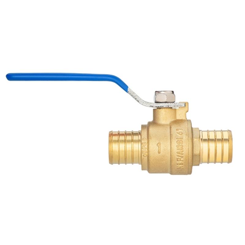 Hose Barb Shut off Ball Valves Leakproof Fitting Universals PEX B Pipe Valves Flows Control For Home Industrial Use