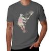 Girl Lacrosse Player Watercolor Silhouette Sport Gift Tshirt Unisex T Shirt Cotton Unisex T Shirt Designer Tshirt