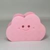 Storage Box Cloud Shape Waterproof Desktop Organizer with Rounded Edges Cute Macaron Colors Holder for Pens Makeup Brushes