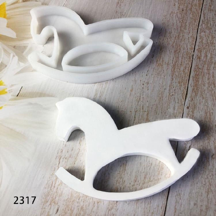 Professional Grade Silicone Mold for Crafting Horse Gypsum Plaster Figurines