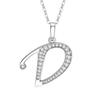 Collar de Acero Inoxidable Con 26 Caracteres Alfabéticos