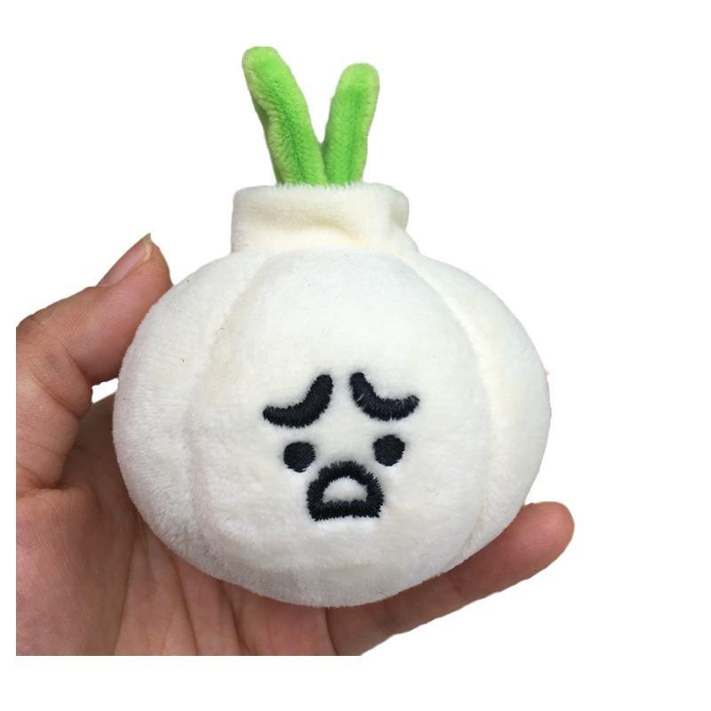 Cute Ginger Onion Garlic Plush Keychain Funny Vegetable Doll Bag Pendant Creative Gift For Wife