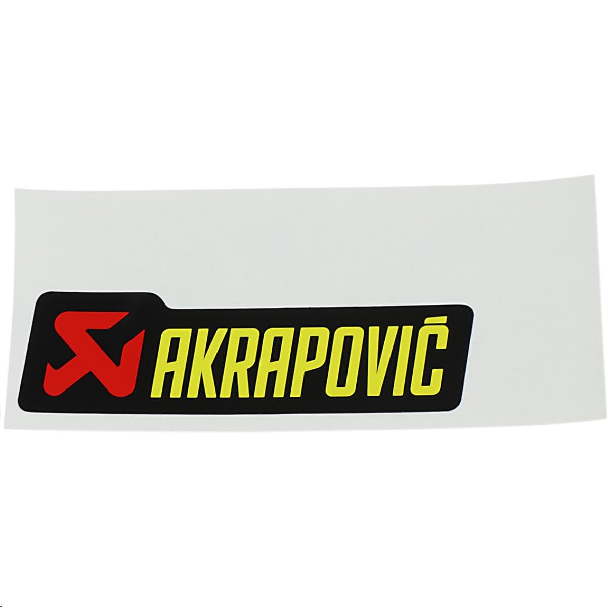 

AKRAPOVIC P-HST12AL Алюминиевая термостойкая наклейка Горизонтальная 3,9 x 1,1 дюйма (100 x 29 мм) 100mmx29mm