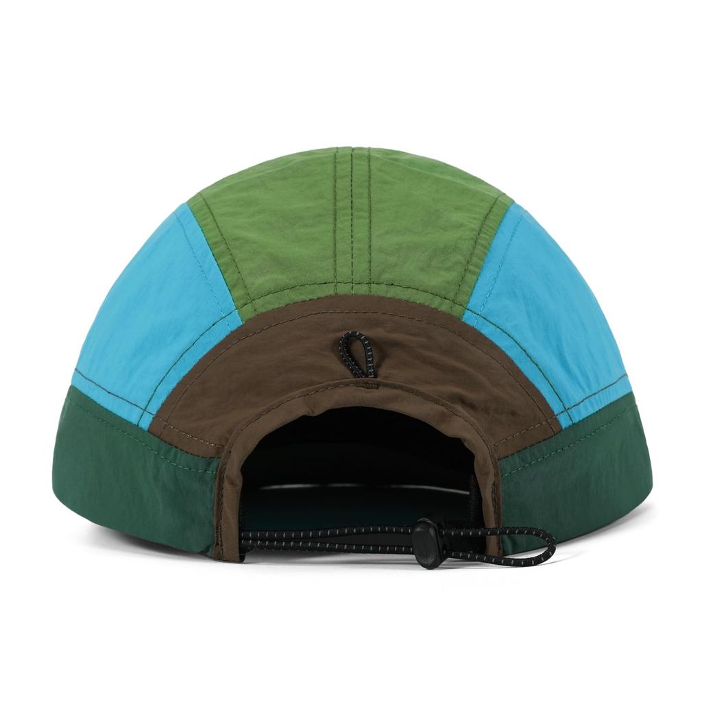 Clakllie Umpire Cap Men Women Lightweight Water Repellent 5 Panel Short Brim Brown Army Green
