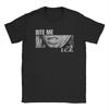 Renee Rapp Bite Me T Shirt Unisex Cotton Vintage TShirt Crew Neck Tees Short Sleeve Clothing Original