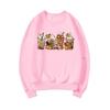 Pumpkin Spice Coffee Lover Women Fall Cozy Horror Sweatshirt Pullover Halloween Clothes