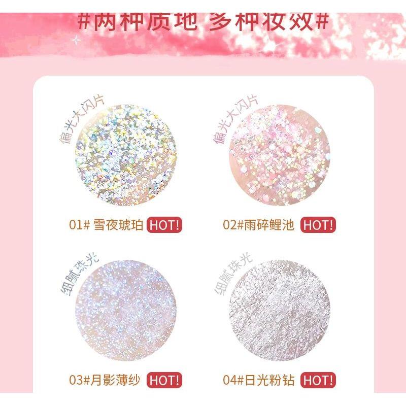 Heng Fang - Sparkling Stary Liquid Eyeshadow - 6 Colors