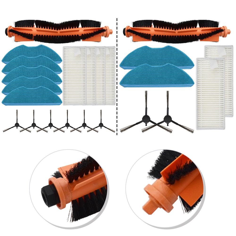 Main Brush with Filters and Mop Cloths for Efficient Home Cleaning