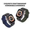 Silicone strap+protective case compatible for Apple Watch Ultra2 49mm 44mm 45mm 41mm 40mm for IWatch series 9 8 7 6 SE 5 4 3 2 1