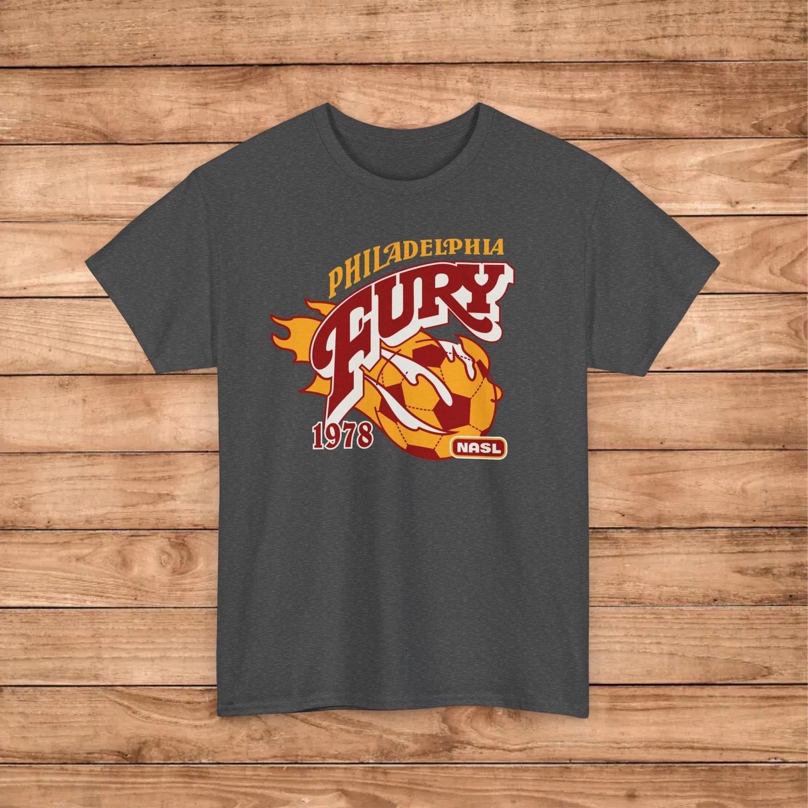 Philadelphia Fury 1978 Vintage NASL Soccer Premium Unisex T shirt 3XL