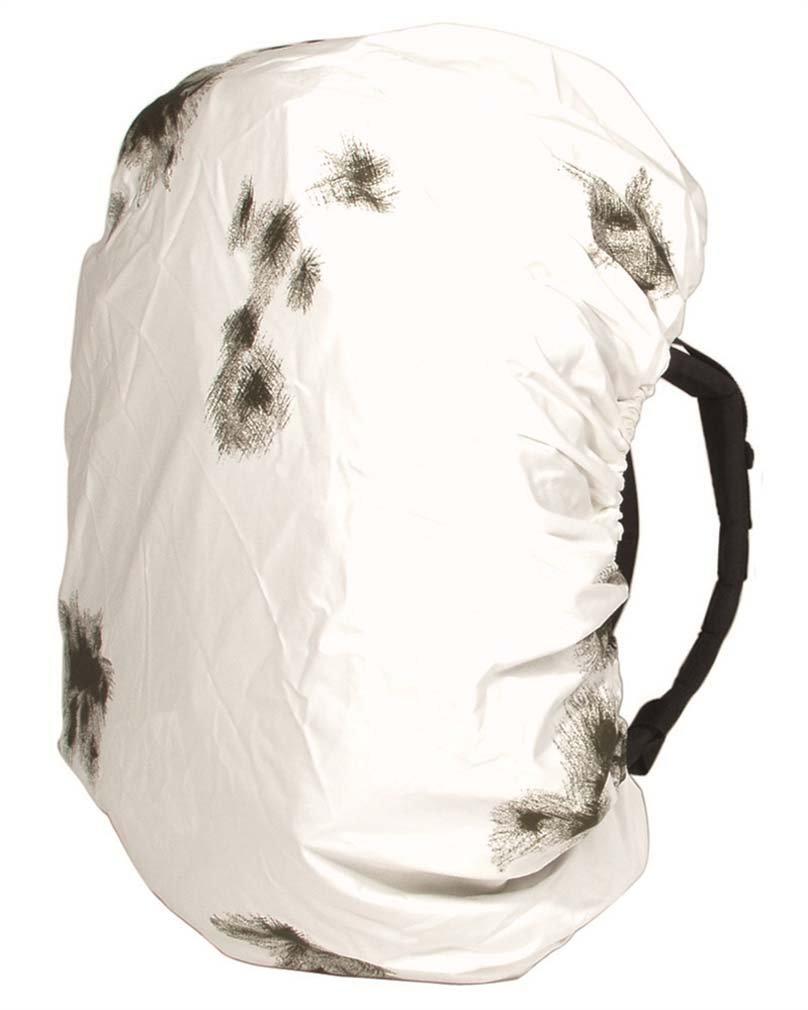 MIL-TEC Backpack Rain Cover, Waterproof 60 × 95 cm (Fits up to 130 L), German Snow Camo, 14060007