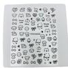 Puppy & Cat Graffiti Nail Stickers - Cute, Cool, & Sweet Small Patterns & Bows