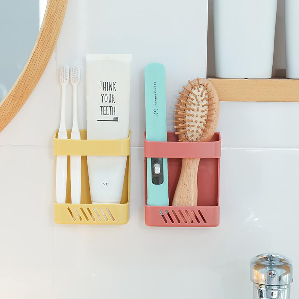 Air Conditioner Organizer Home Office Stand Rack Storage Box Remote Control Holder Plug Holder