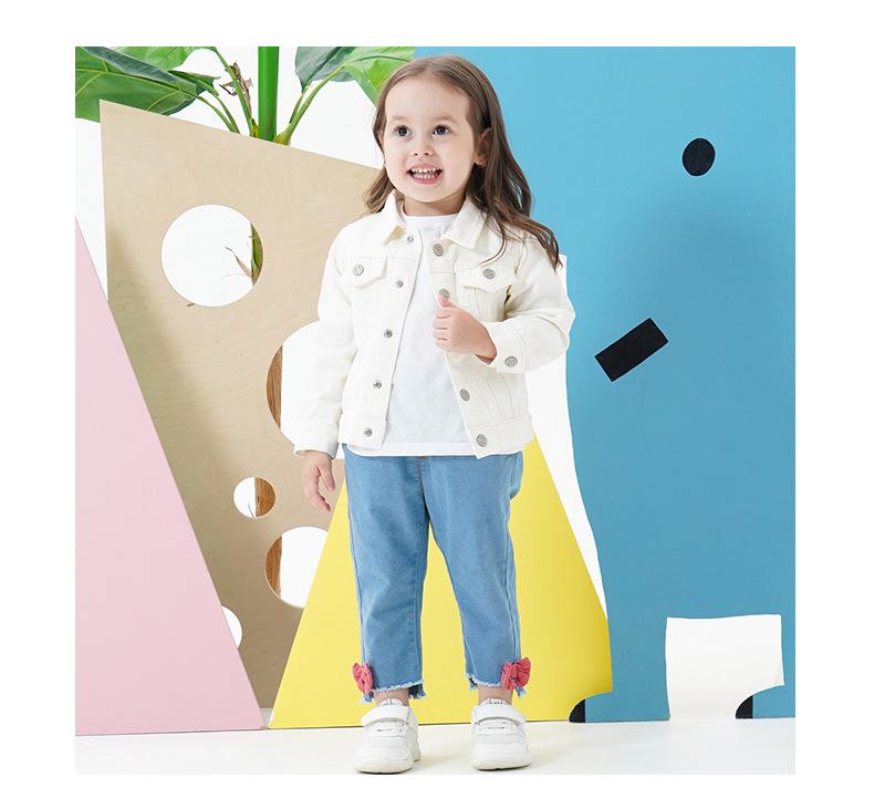 Children's Spring/Autumn Denim Jacket – Stylish Casual Wear for Boys and Girls