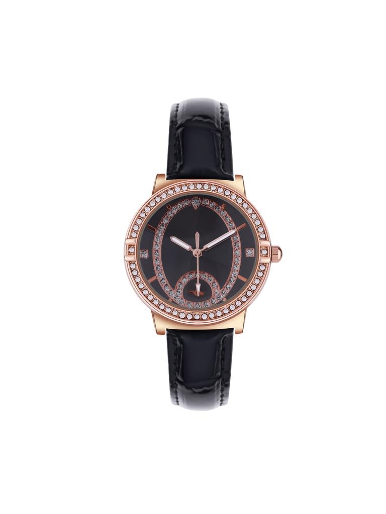 Fashion Light Luxury Leather Multi-Color Non-Waterproof Quartz Women'S Watch