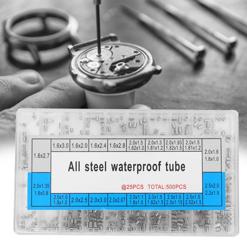 Watch Case Tubes Replacement Spare Parts Accessory Watch Repairing Tool Kit