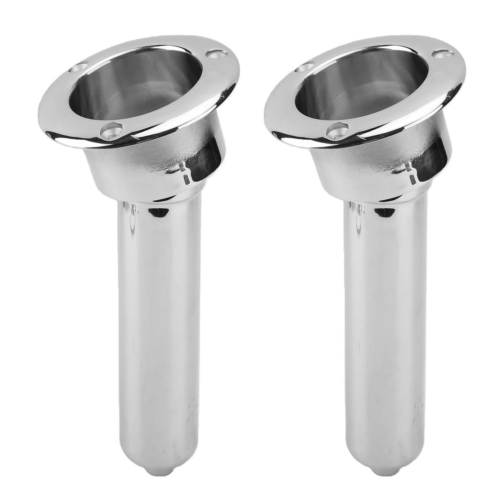 Boat Fishing Rod Cup Holder Heavy Duty 40mm Flush Mount Fishing Rod Holder for Yacht Ship