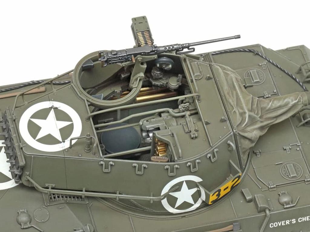 Tamiya 1/35 Military Miniature Series No. 376 American Tank Destroyer M18 Hellcat Plastic Model 35376 (Colored)