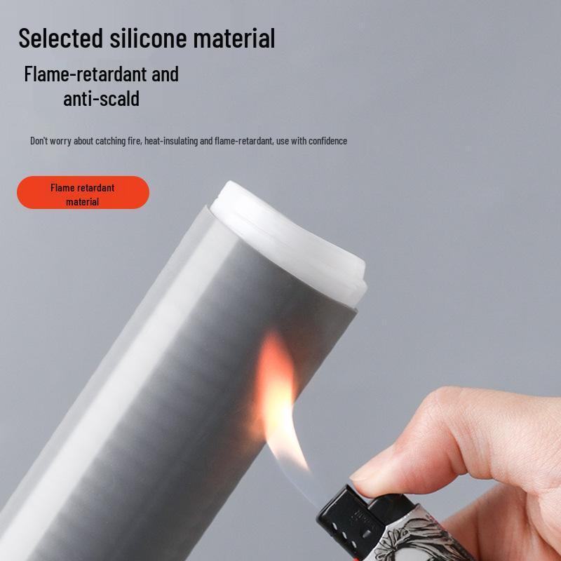 Silicone Heat-Resistant Sleeve for Iron Pot and Pan Handles