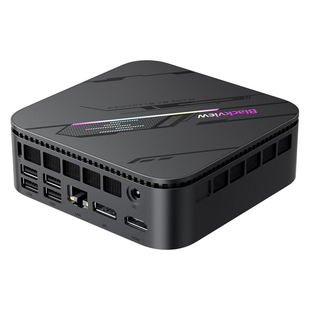 Mini PC Blackview MP100 Pro AMD Ryzen™ 5 7430U (Až 4,3 GHz) 16 GB RAM512 GB SSD Radeon™ RX Vega 7 Windows 11 Pro MINI PC