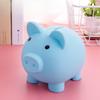 Piggy Bank,Unbreakable Plastic Money Bank,Coin Bank for Girls and Boys,Medium Size Piggy Banks, Practical Gifts for Birthday, Easter, Christmas (Pink)