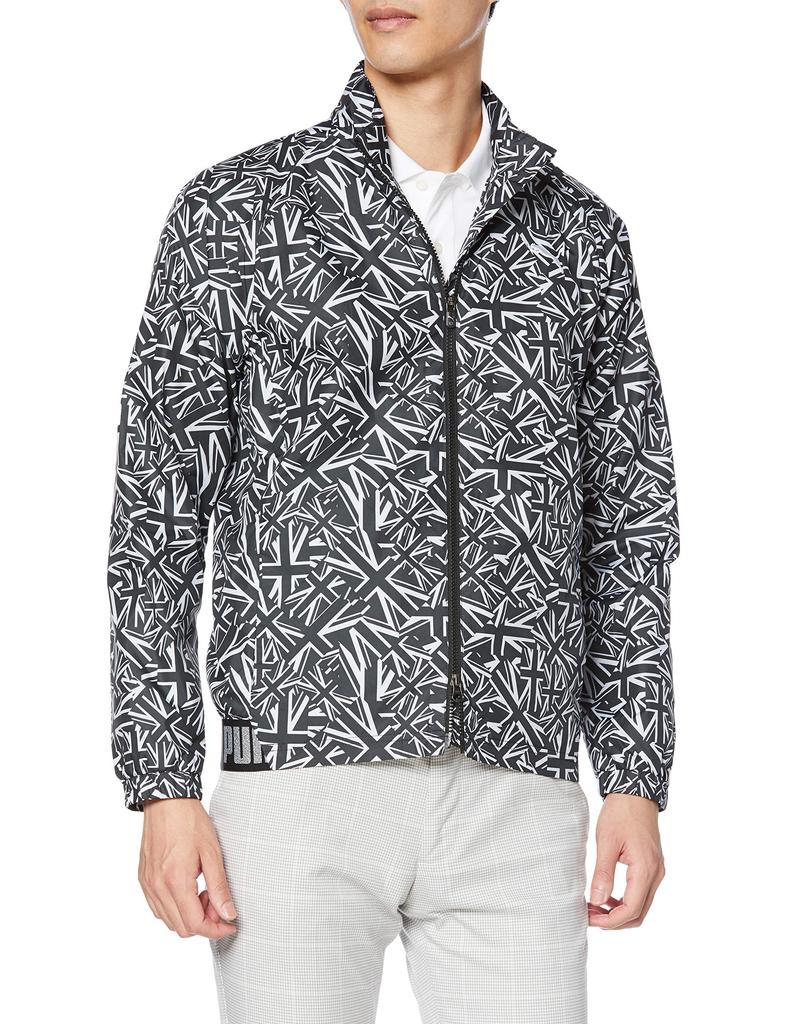 Wind Union Jack Wind Jacket Puma White Japan XL to Japanese size [PUMA] Men's Black/Bright (equivalent XL)