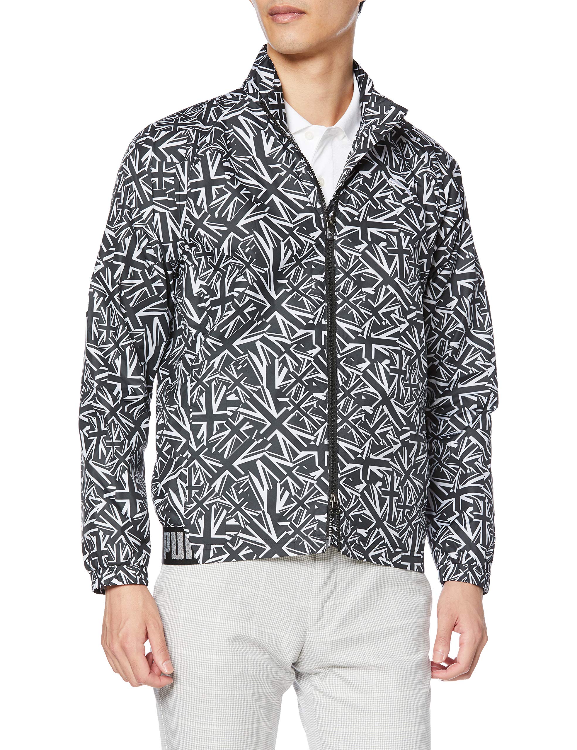 

Ветровка Wind Union Jack Белая Puma Япония XL к японскому размеру [PUMA] Мужская Черный/Яркий (эквивалент XL)