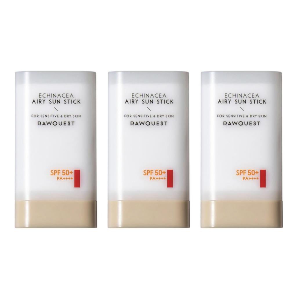 [RAWQUEST] Echinacea Airy Sun Stick SPF50+ PA++++, 19g