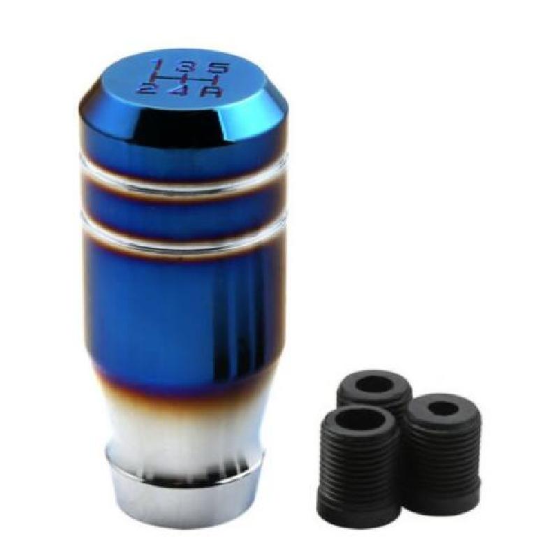 

Universal 5 Speed Manual Car Gear Lever Stick Shift Knob Shifter With Adapters