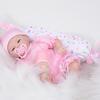 Lifelike Baby Reborn Dolls Rooted Mohair Silicone Vinyl Fake Newborn Doll Baby