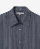 MILLO ARCHIVE Twisted Half Shirt [Stripe Navy]