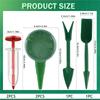 A84E-Mini Seed Spreader, Sowing Helper, Sowing Seed Dispenser With 5 Speeds, Small Seed Planter Planting Tool,For Tiny Seeds