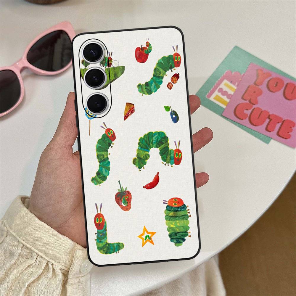 The Very Hungry Caterpillar Phone Case For Samsung S 24 Fe 25 Ultra Plus 20 Lite 21 30 22 23 24 22 Ultra 5G Fundas