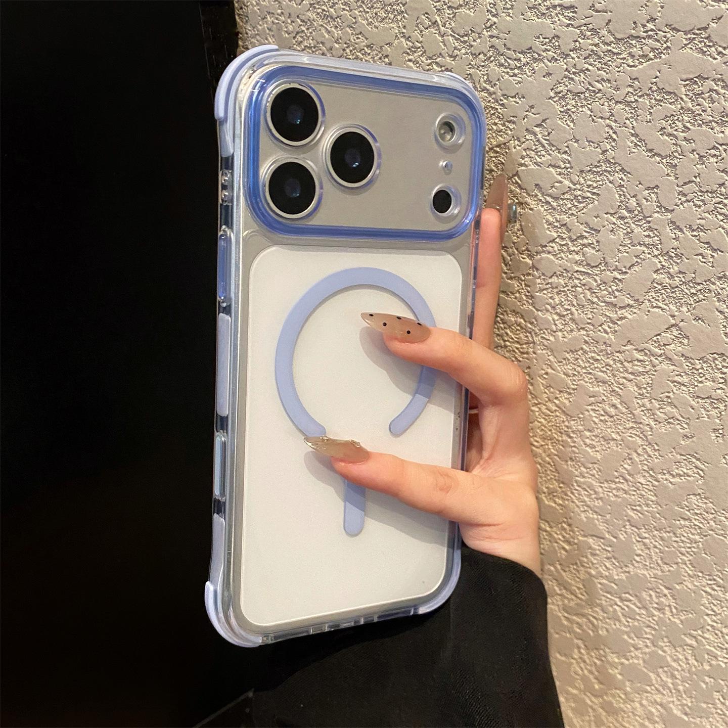 

Durable Magnetic Airbag Case for iPhone 17 Pro Max - Enhanced Drop Protection iPhone 16 Pro