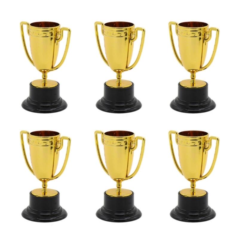 Fun Plastic Reward Trophies Attractive Plastic Prize Trophies for Boosting Pride in Kids Competitions Parties and Team