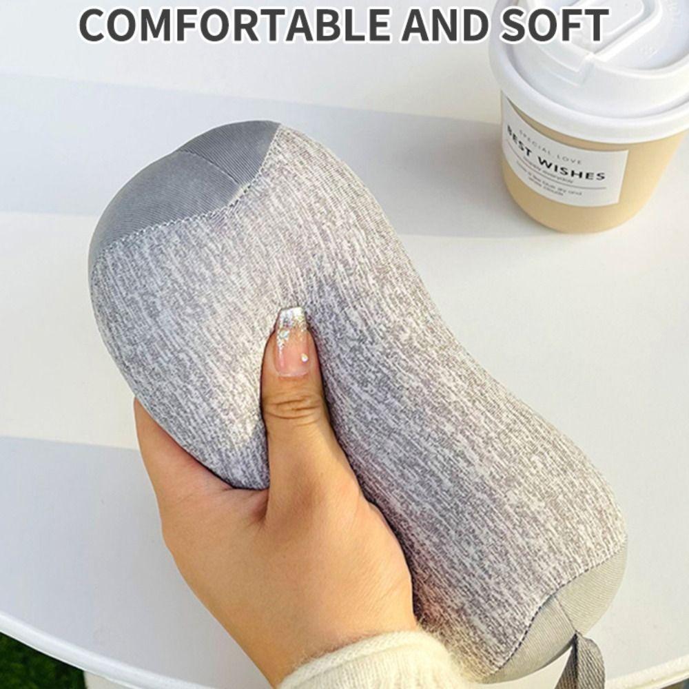 Portable Mini Size Neck Pillow Back Sleeping Ergonomic U-shaped Pillow Adult Memory Foam Supporting Neck Pillow Travel