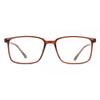 Full Rim Rectangle Transparent Brown Smartbuy Collection Ainslie 2418 C4 Fashion Unisex Eyeglasses