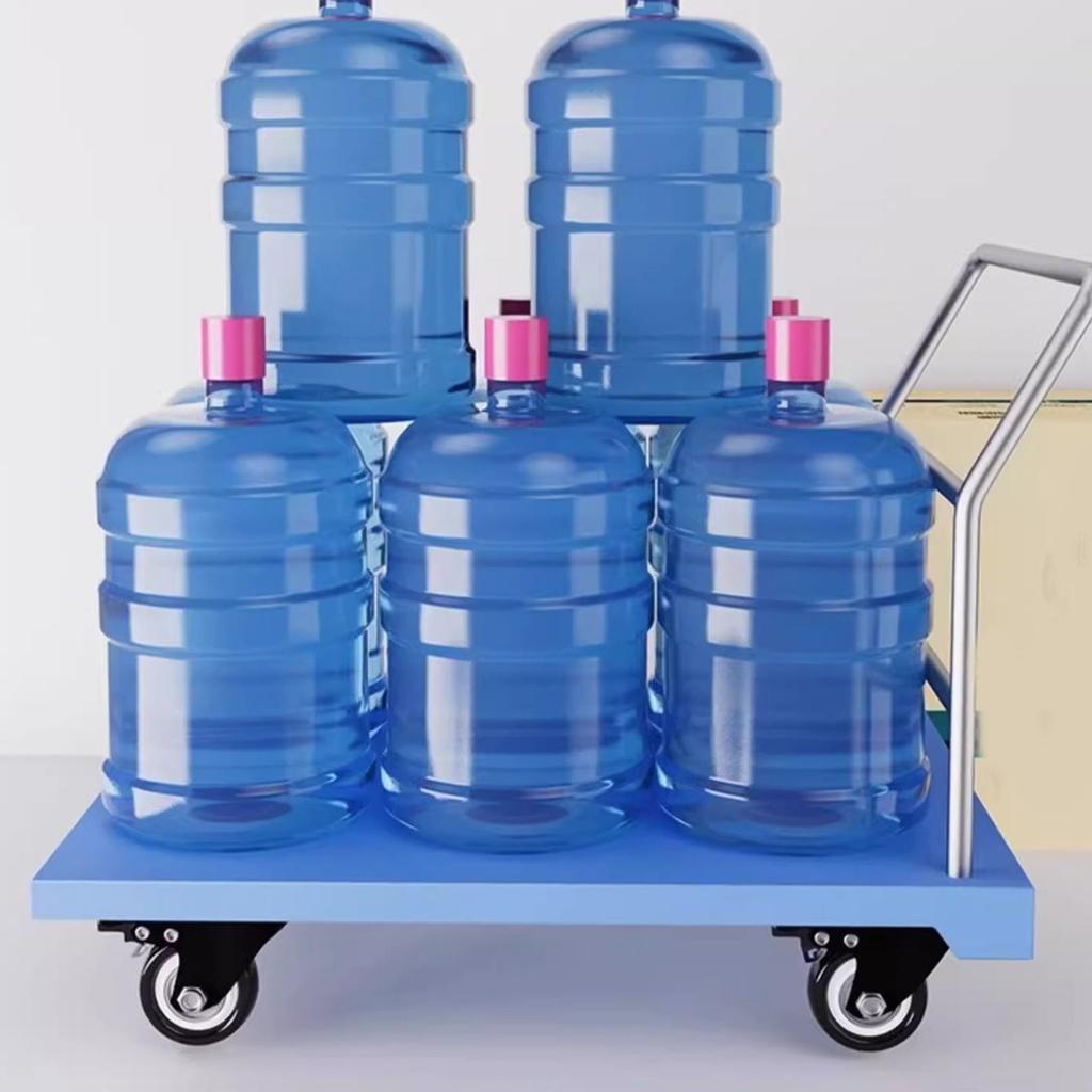 4 Stk. Schwerlast-Lenkrollen Möbel Kleine Rollen Wagenräder Leise Lenkrollen Schwenkbar Einzelrad Einfach zu installieren