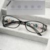 7PCS Reading Glasses Lightweight Anti Eyestrain Fashion Computer Presbyopic Glasses For Women Men