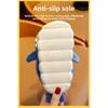Children's Cotton Slippers, Cartoon Cute Shark for Boys and Girls In Winter, Warm and Thick Plush Slippers for Home Use